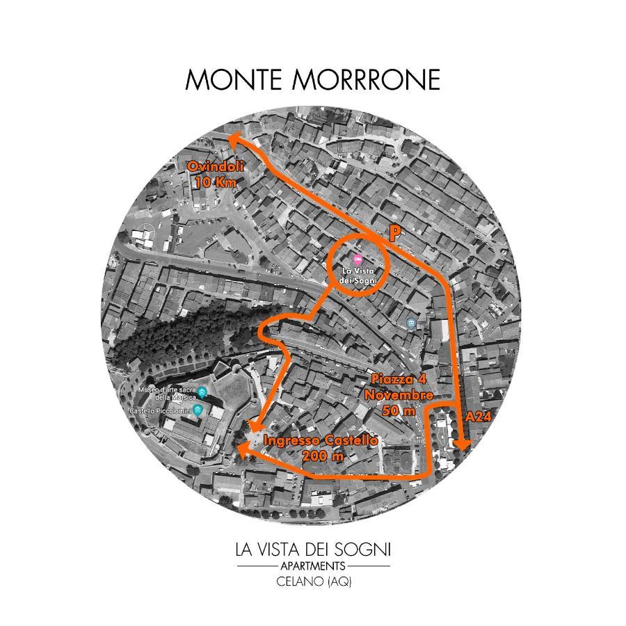 Lavistadeisogni Monte Morrone Celano Exteriör bild